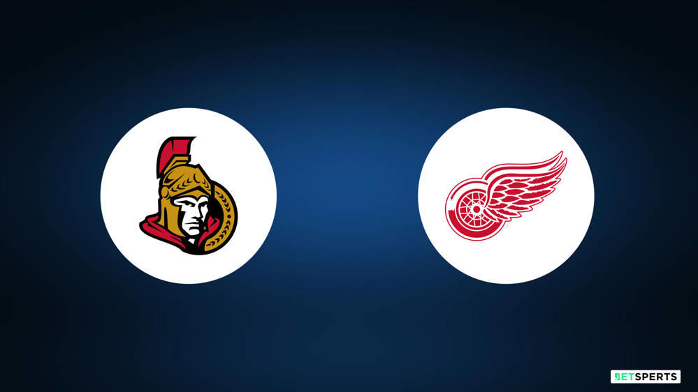 Red Wings vs. Senators Player Props Betting Odds